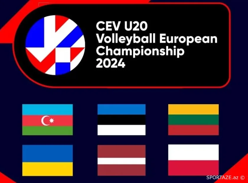 Azərbaycanın voleybol millisi Ukrayna və Polşa yığmaları ilə eyni qrupa düşüb