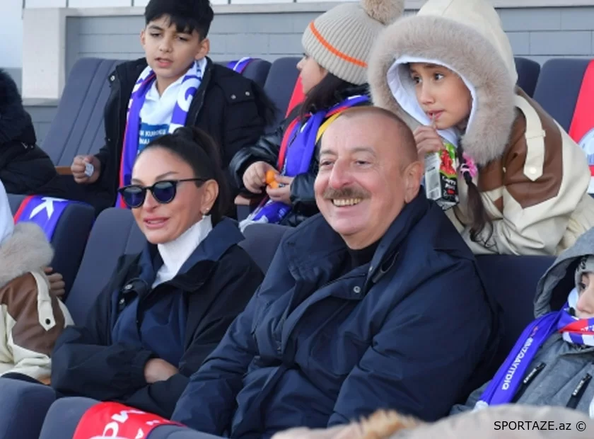 İlham Əliyevlə xanımı Xankəndidə alqışlarla qarşılandı