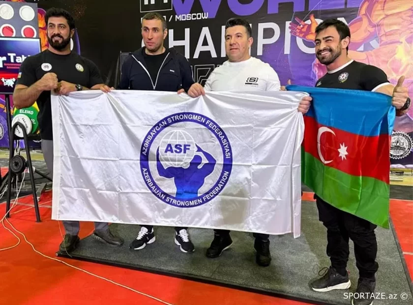 Azərbaycan Stronqmen Federasiyası dünya çempionatında yüksək nəticələrə imza atıb