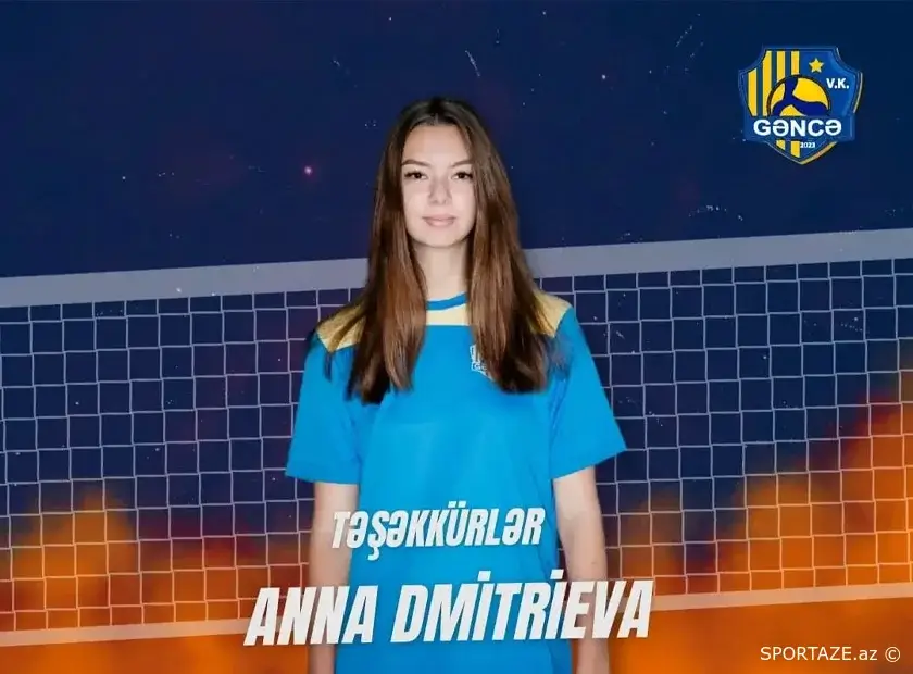 “Gəncə” voleybol klubu rusiyalı oyunçu ilə yollarını ayırıb