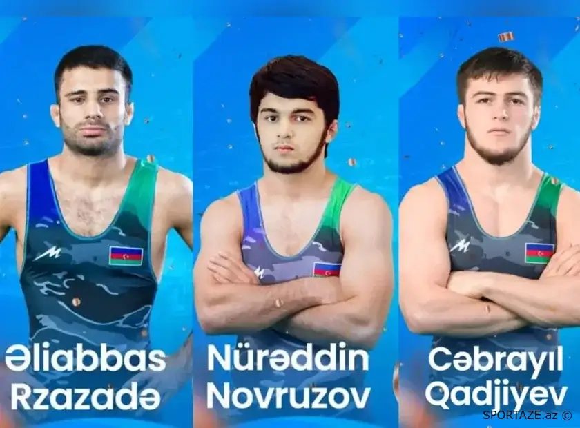 Azərbaycan güləşçiləri “Zaqreb Open” turnirinin ilk gününü 3 medalla başa vurublar