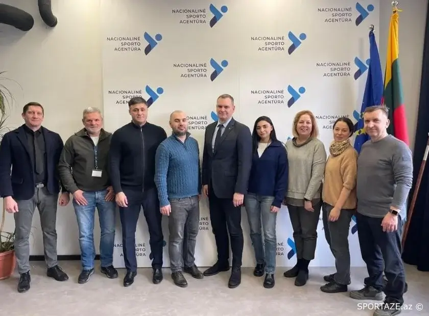 Gənclər və İdman Nazirliyinin nümayəndə heyəti Vilnüs şəhərinə səfər edib