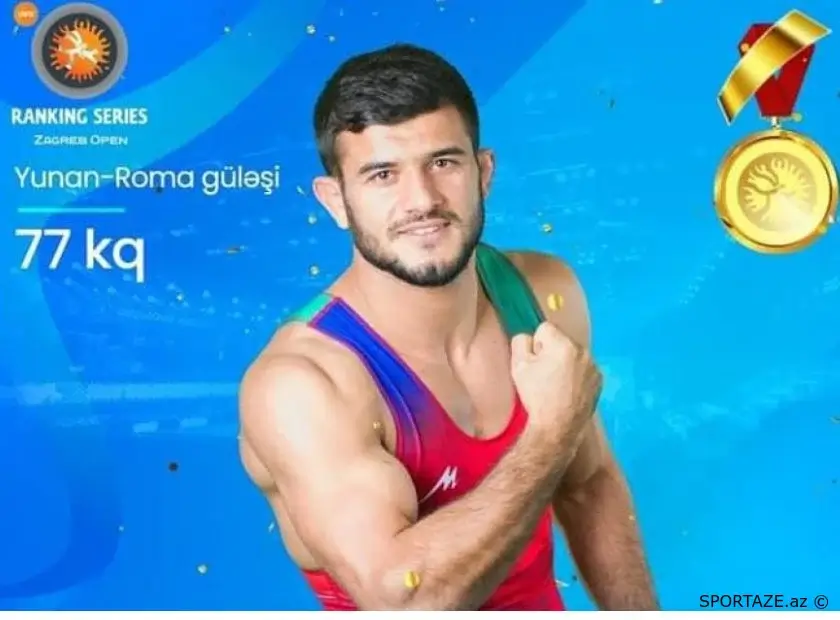 Azərbaycanın yunan-Roma güləşçisi reytinq turnirinin çempionu olub