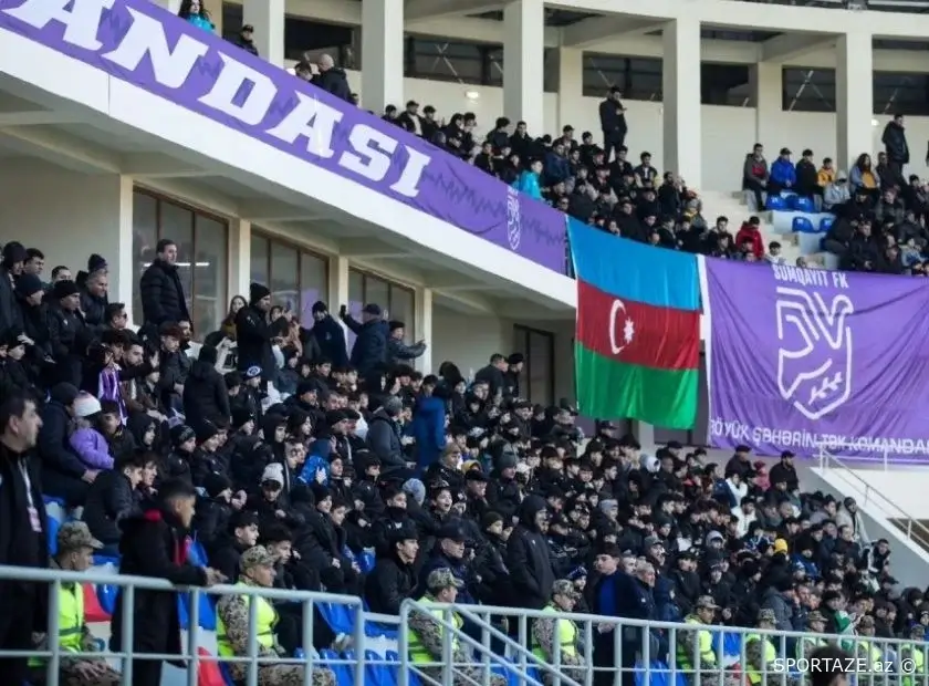 Mehdi Hüseynzadə adına stadionda mövsümün tamaşaçı rekordu qeydə alınıb