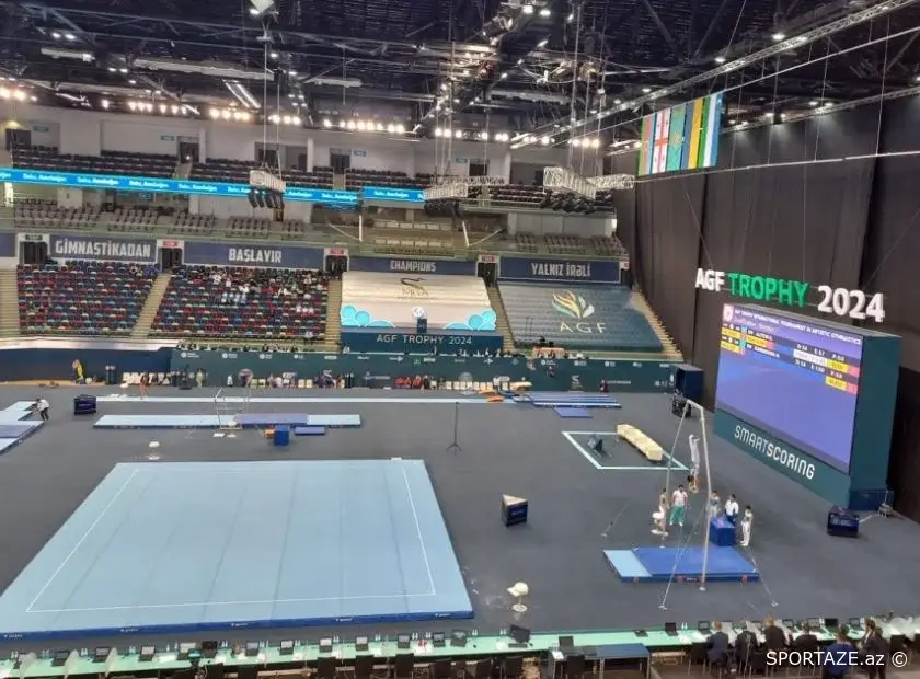 Bakıda idman gimnastikası üzrə “AGF Trophy” turnirinə start verilib