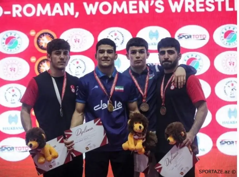 Azərbaycanın güləş millisi “Çempionlar” turnirini 10 medalla başa vurub