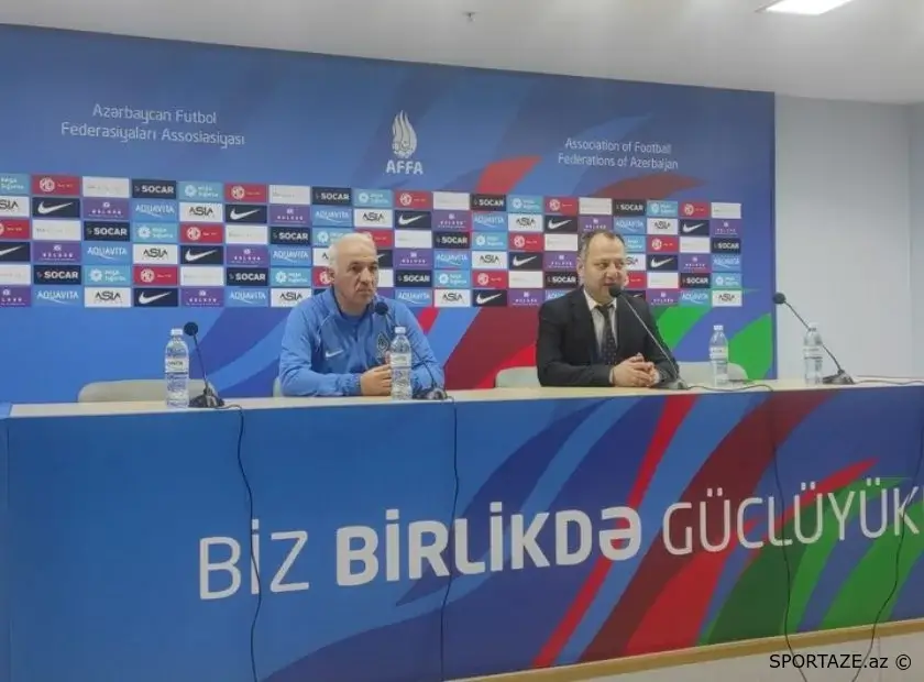 Azərbaycan millisinin məşqçisi: "Belə oyunlarda erkən qol vurmaq lazımdır"