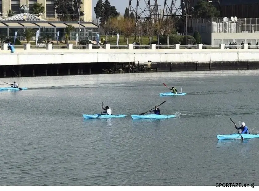 Belarus və Qazaxıstan avarçəkənləri Mingəçevirdə toplanış keçirlər