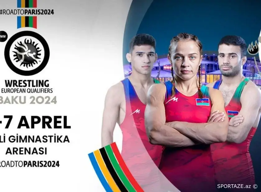 Avropa Olimpiya Təsnifat turniri: İlk gündə Azərbaycanın 4 güləşçisi çıxış edəcək