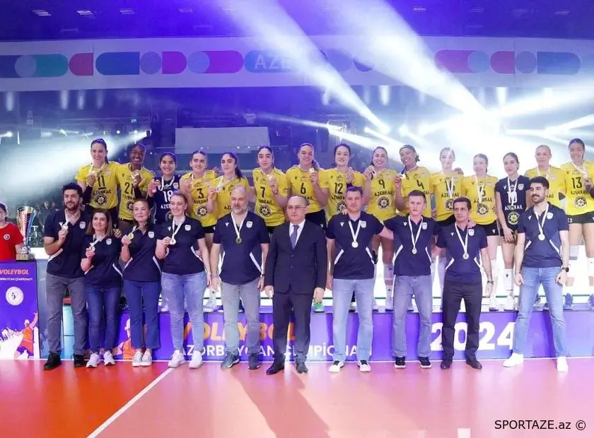 Qadın voleybolçulardan ibarət Azərbaycan çempionatının qalibi bəlli olub