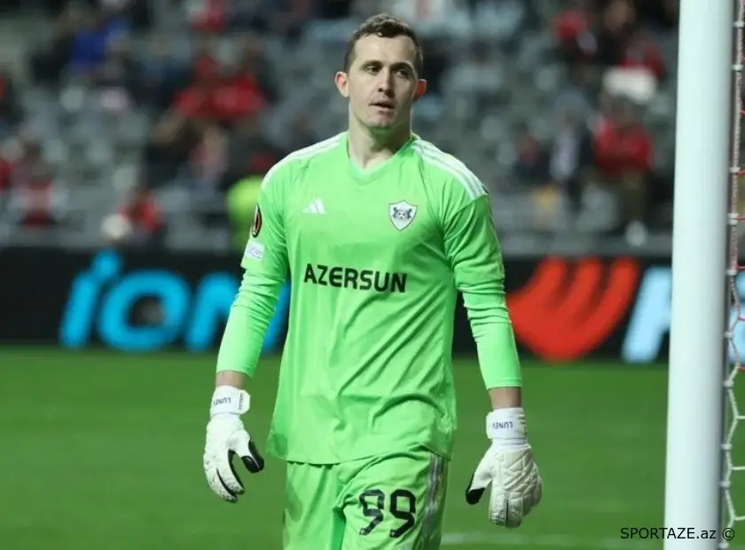 "Qarabağ" klubu rusiyalı qapıçı ilə yollarını ayırıb