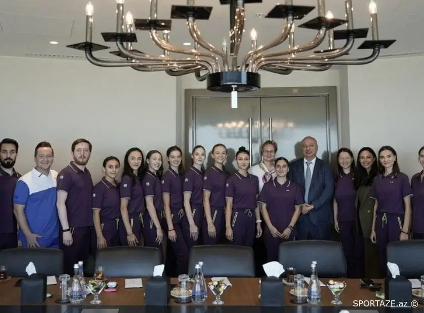 AGF-nin vitse-prezidenti Paris-2024-də iştirak edəcək idmançılarla görüşüb