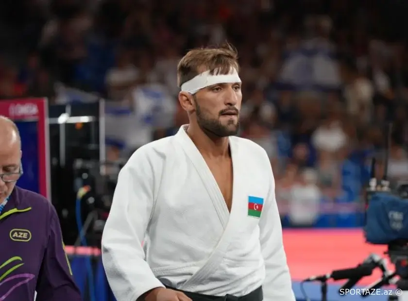 Paris-2024: Azərbaycan cüdoçusu Zelim Kotsoyev yarımfinala vəsiqə qazanıb