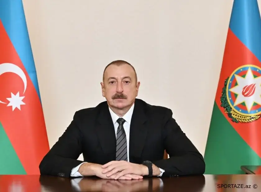 Prezident İlham Əliyev Azərbaycan Milli Olimpiya komandasının üzvlərinin bir qrupunu təltif edib