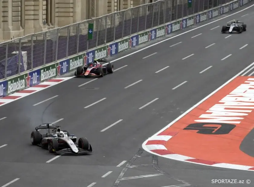 Formula 2: Bakıda keçirilən sprint yarışının qalibi müəyyənləşib